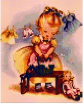 Victorian-Laundry-4BP-Pixel Pattern DL- 5 available