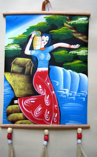 The living & life of the Chinese minority is expressing by art