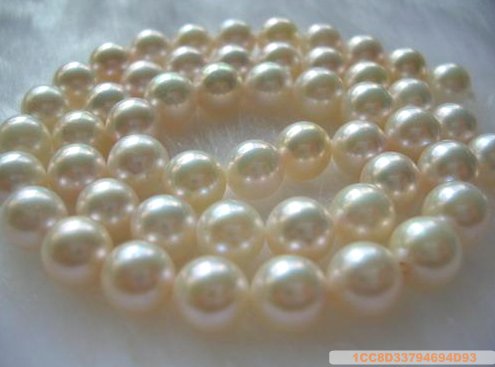 Clasic Sea Water Pearl Necklace 7-8mm white
