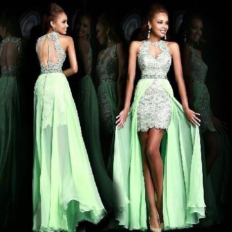 Free Shipping ANFT1058 New Bridesmaid Wedding Gown Prom Ball Evening Dress Size 6-8-10-12-14