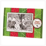 "Happy Holidays" Photo Frame Greeting Card