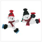 Plush Bear Ornaments