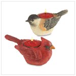 Cardinal Tealight Holders