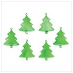 Green Christmas Tree Ornaments