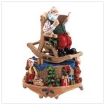 Musical Rocking Santa