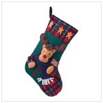 Plush Stocking Rudolph