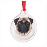Best Friend Pug Ornament