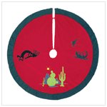 Cactus Plush Tree Skirt