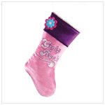'Girlz Rock' Velvet Stocking