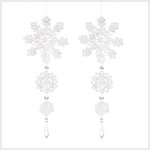 Crochet Snowflake Ornaments