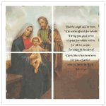 Patchwork Nativity Mural