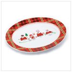 Perfectly Plaid Serving Platter