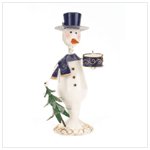 Snowman Candleholder