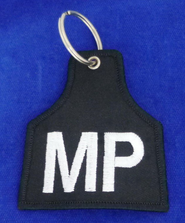 MP Armband as Key Ring # Military Police # Brassard # Key Chain