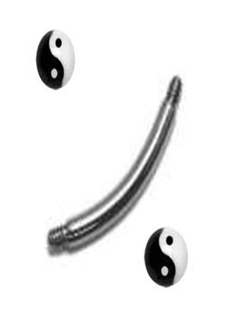 14g Ying Yang Belly Ring