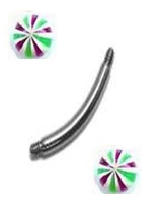 16gx3/8 Stripe Green,Purple