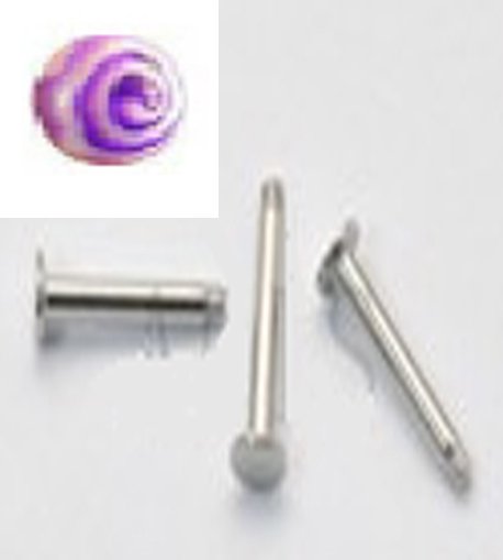 16g Purple Swirl/S.S. Steel Monroes