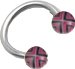16g1/2"Circular/Criss Cross Black