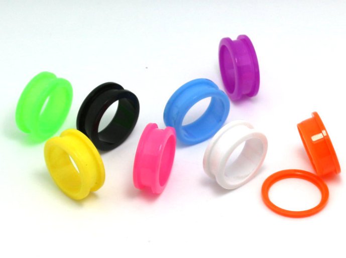 Tunnel Plug 1/2" Yellow