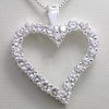 925 Sterling Silver White CZ Pendant