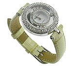 Royal Crown Celebrity CZ Light Yellow Jewel Watch
