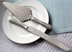 Brushed Rhinestone Serving Set