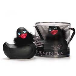 I Rub My Paris Duckie (black) Paris edition