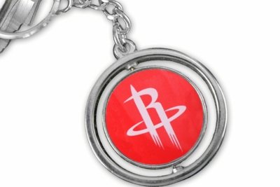 SWW20995KC - HOUSTON ROCKETS NBA TEAM 3D BASKETBALL REVERSIBLE KEY CHAIN