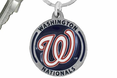 SWW16866KC - WASHINGTON NATIONALS KEY CHAIN