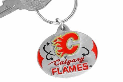 SWW15967KC - CALGARY FLAMES KEY CHAIN