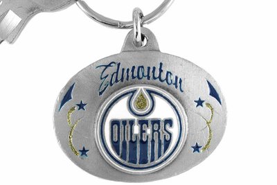 SWW14957KC - EDMONTON OILERS LOGO KEY CHAIN