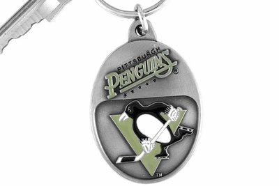 SWW14958KC - PITTSBURGH PENGUINS LOGO KEY CHAIN