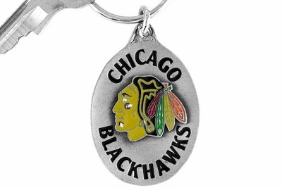 SWW14959KC - CHICAGO BLACKHAWKS LOGO KEY CHAIN