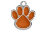 SWW784SC - "LARGE ORANGE PAW(1 1/8 INCH)"