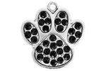 SWW1057SC - BLACK CRYSTAL PAW