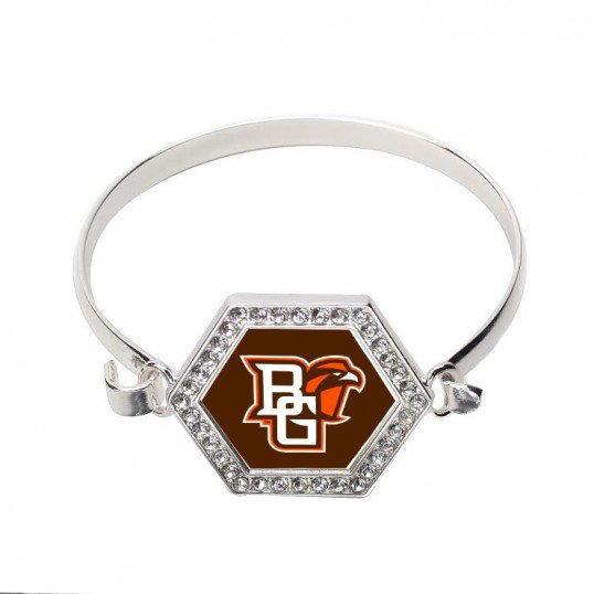 3.5 CARAT BOWLING GREEN STATE UNIVERSITY HEXAGON BRACELET - SWINSPS-BR-22409