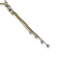 Twisted Rhodium Pendant with Cubic Zirconia Necklace