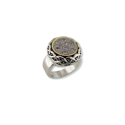Antique Cubic Zirconia Ring