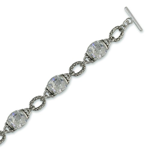 Antique Cubic Zirconia Bracelet (B6151)