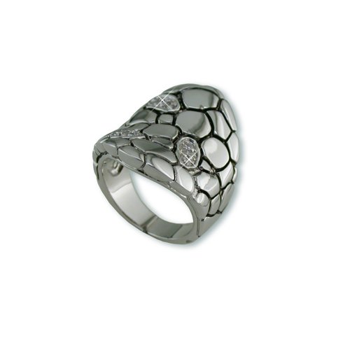 Cobblestone Cubic Zirconia Ring