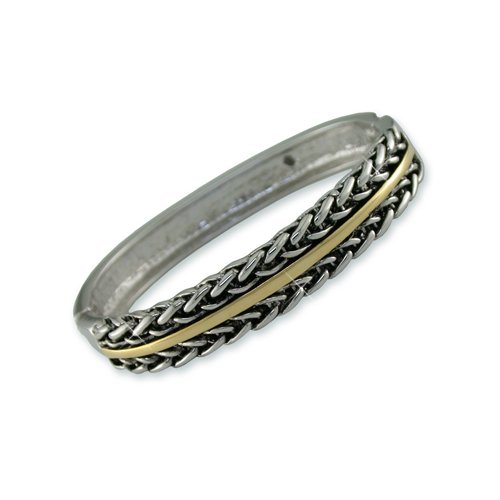 Antique "Chains" Bangle Bracelet
