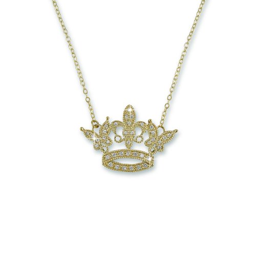 'I am a QUEEN' Gold Necklace (N6280GX)