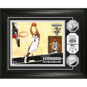 San Antonio Spurs 2014 NBA Finals "MVP" Silver Coin Photo Mint