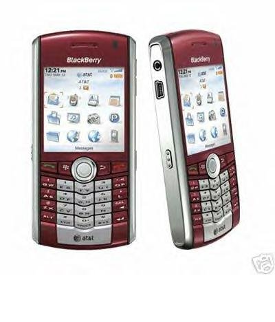 Blackberry 8100 Pearl 'Red' PDA/Mobile Cellular Phone - FREE SHIPPING!