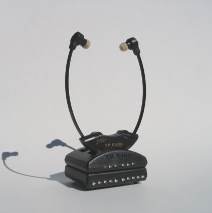 TV Ears Professional Listening System w/Dual Headsets