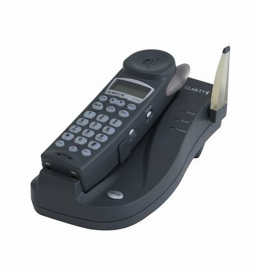 Clarity C440 2.4GHz 30dB Cordless Amplified Phone with Caller ID