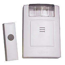 NuTone Doorbell Strobe/Chime with Button (Wireless)