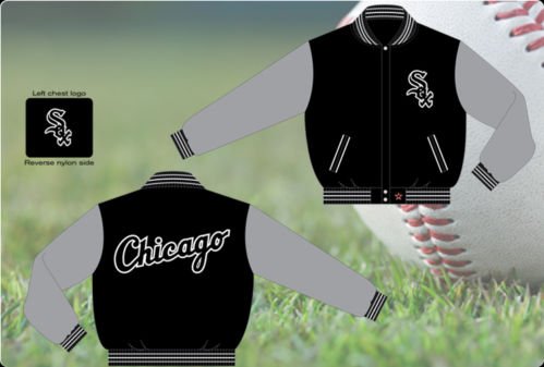 BNWT Mens Chicago White Sox Reversible Jacket Sz. 4x