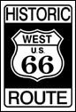 Route 66 Ice Box Magnet #M1036
