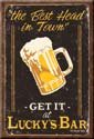 LUCKYS BAR Ice Box Magnet #M1200